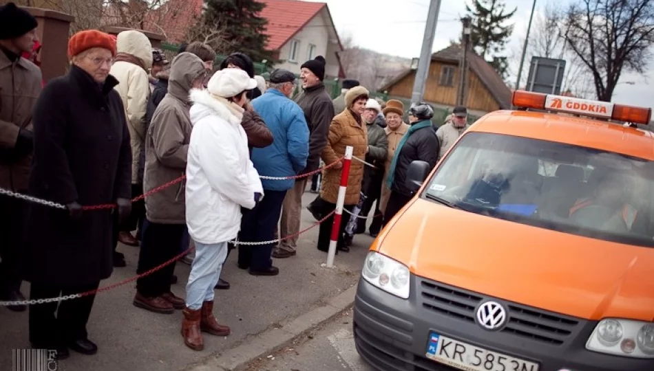 Protest mieszkańców w TVP - zdjęcie 1