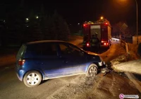 Ciężki stan sprawcy kolizji - zdjęcie główne