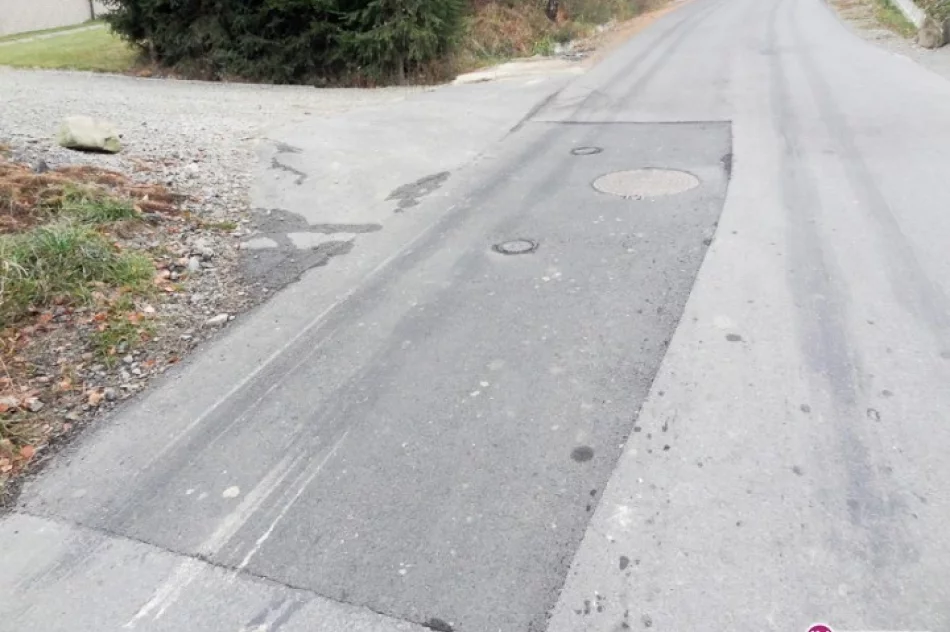 Miejska droga rok po remoncie... - zdjęcie 4