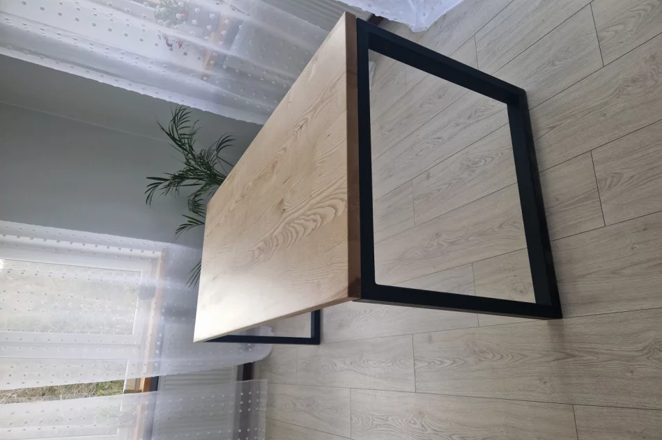 Stół drewniany w stylu Loft - zdjęcie 1