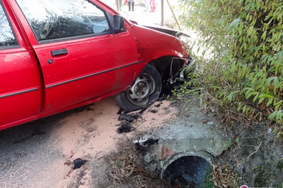 Pijani pojechali po wódkę i mieli wypadek - zdjęcie 2