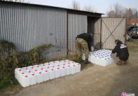 Nielegalna hurtownia alkoholu w garażu - zdjęcie główne