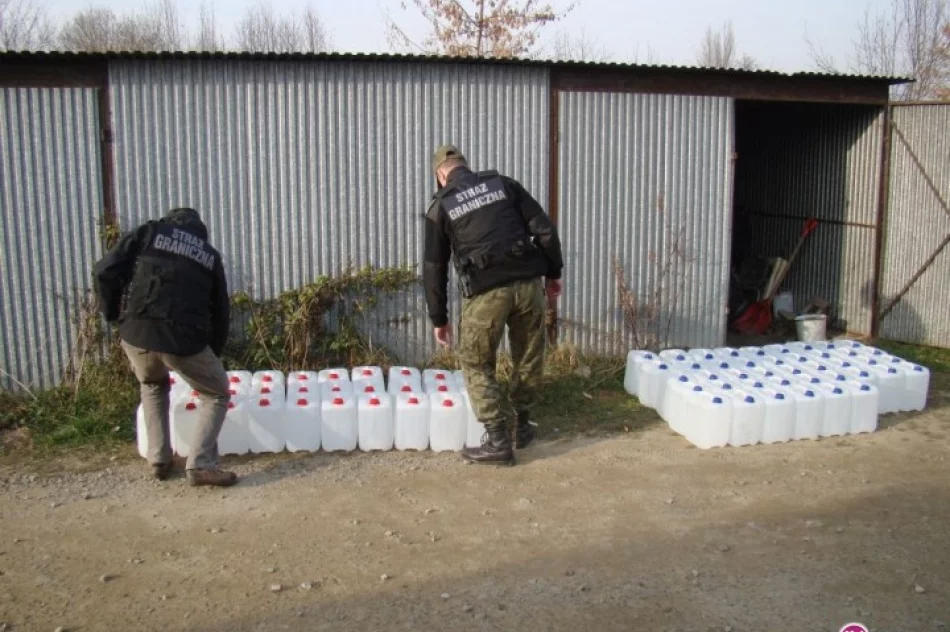 Nielegalna hurtownia alkoholu w garażu - zdjęcie 2