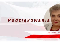 Podziękowanie od Janiny Firlej - zdjęcie główne