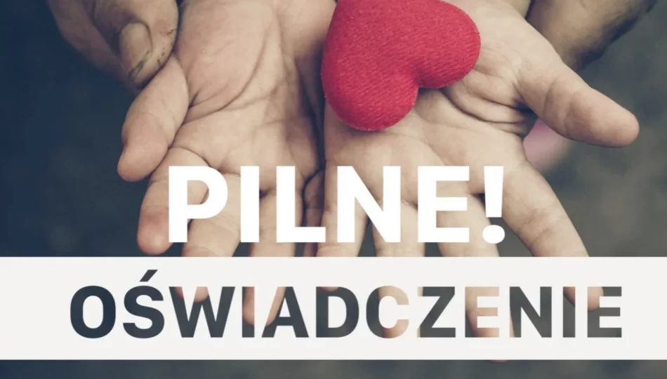 "Pilne! Oświadczenie" redaktor naczelnej profeto.pl - zdjęcie 1