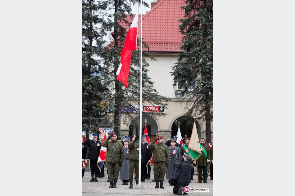 Józef Piłsudski na limanowskim Rynku - zdjęcie 3