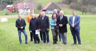 Rozpoczęcie prac przy budowie chodnika w Pasierbcu - zdjęcie 2