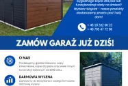 Garaże Blaszane, Eurogaraże, Blaszaki, Garaż blaszany, Wiaty, schowki ogrodowe, kojce dla psów, wiaty śmietnikowe - zdjęcie główne