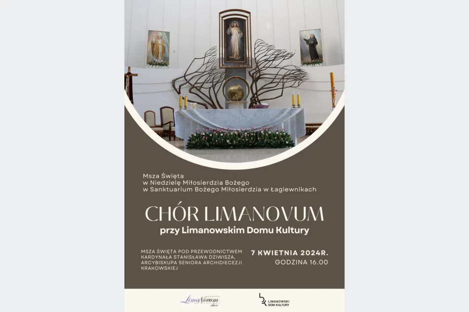 Chór LimaNovum wystąpi w Sanktuarium Bożego Miłosierdzia w Krakowie - Łagiewnikach - zdjęcie 2