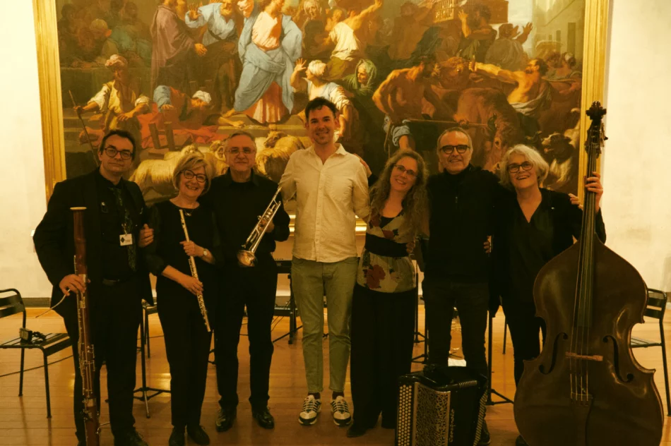 Kompozytor z Przyszowej prezentuje swój utwór w Muzeum Sztuk Pięknych w Lyonie - zdjęcie 2