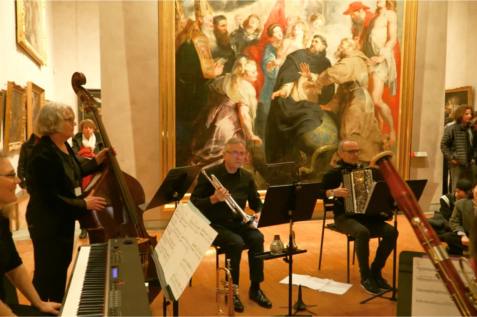 Kompozytor z Przyszowej prezentuje swój utwór w Muzeum Sztuk Pięknych w Lyonie - zdjęcie 3