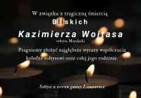 Kondolencje od sołtysów gminy Limanowa dla Kazimierza Wojtasa sołtysa Mordarki - zdjęcie główne