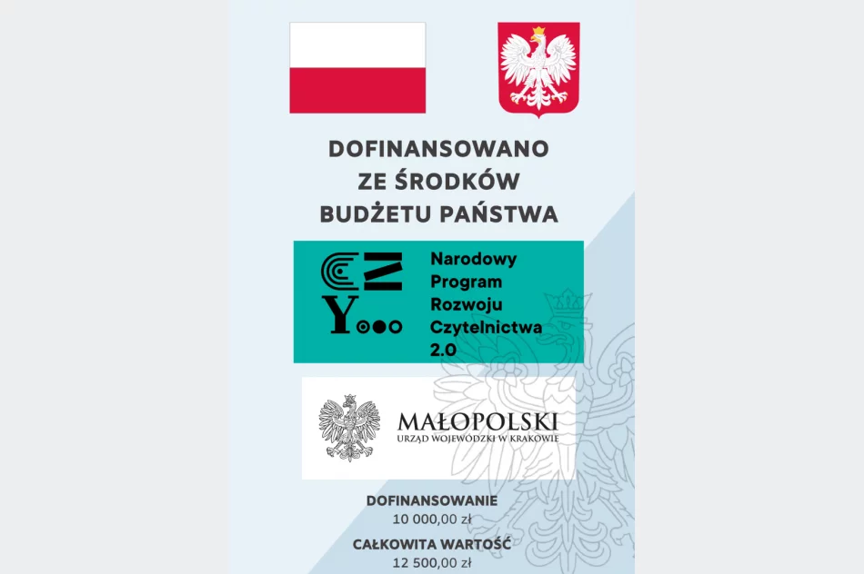 12 500 zł przeznaczone na rozwój czytelnictwa w gminie Limanowa - zdjęcie 2