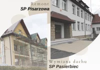 Remont SP Pisarzowa oraz wymiana dachu SP Pasierbiec - zdjęcie główne