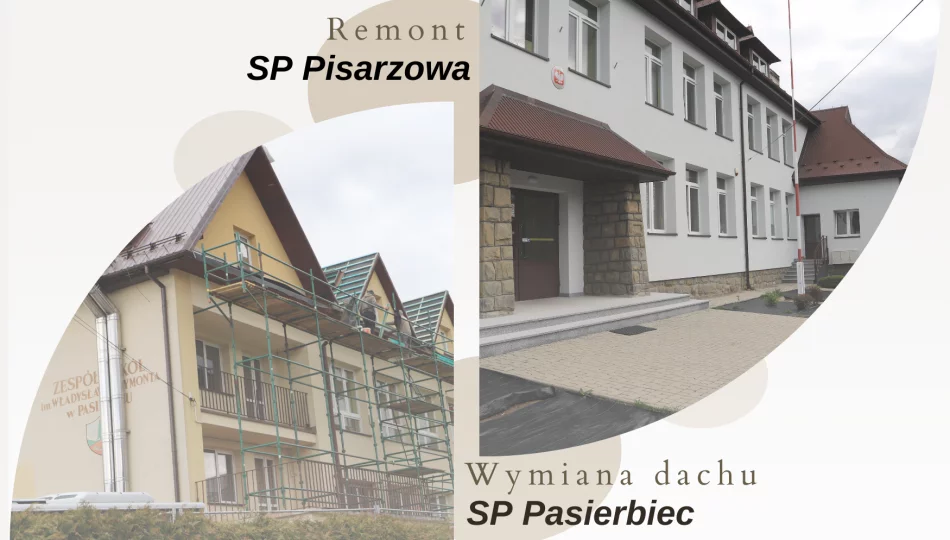 Remont SP Pisarzowa oraz wymiana dachu SP Pasierbiec - zdjęcie 1