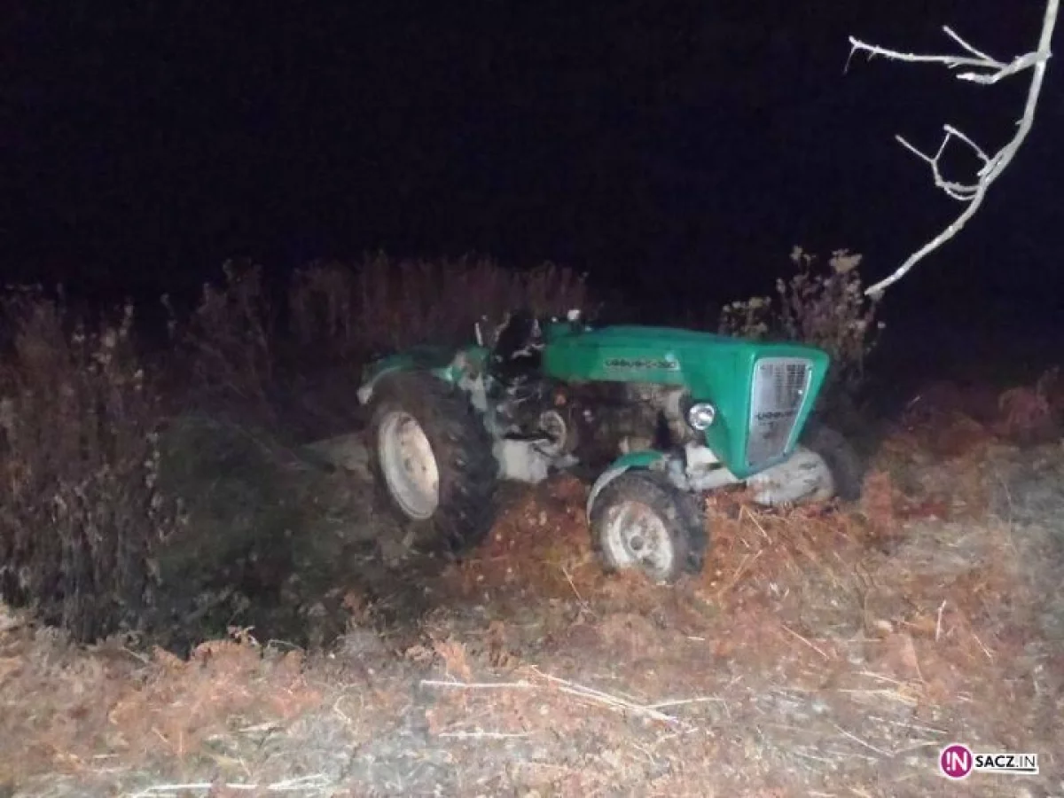 Wypadek śmiertelny: ciągnik przygniótł traktorzystę