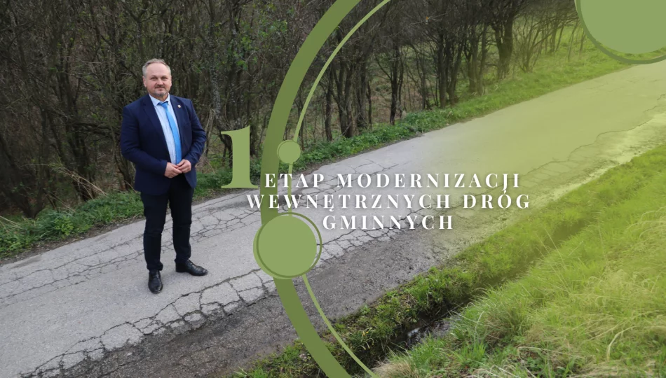 Rusza modernizacja dróg wewnętrznych na terenie gminy Limanowa - zdjęcie 1