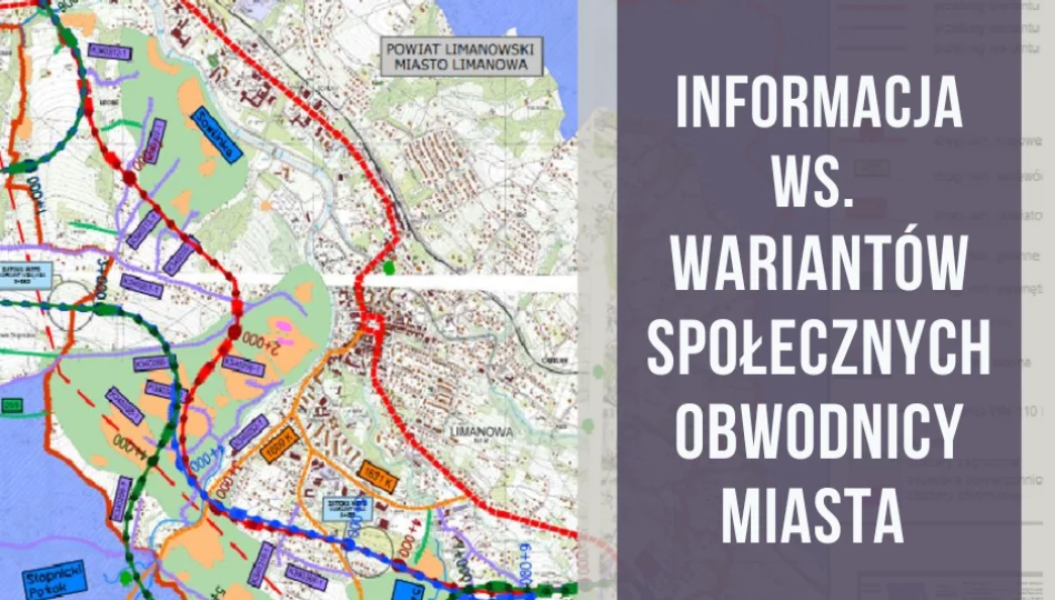 Informacja ws. wariantów społecznych obwodnicy miasta - zdjęcie 1