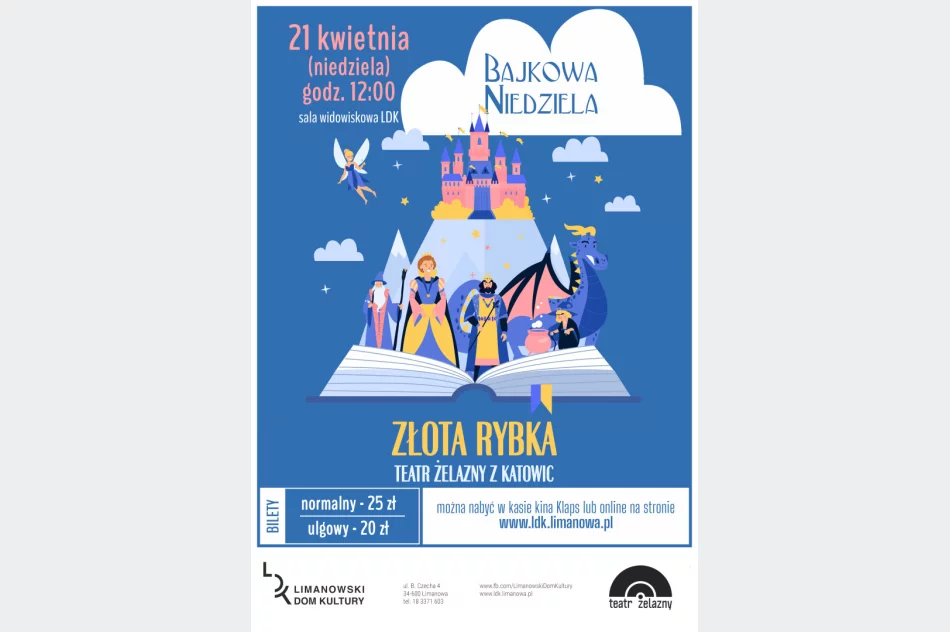  Bajkowa Niedziela - zapraszamy na spektakl "Złota Rybka" - zdjęcie 2