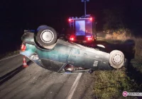 Znany sprawca dachowania bmw - zdjęcie główne