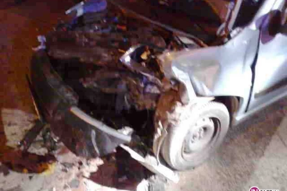 Zderzenie trzech samochodów na drodze krajowej - zdjęcie 4