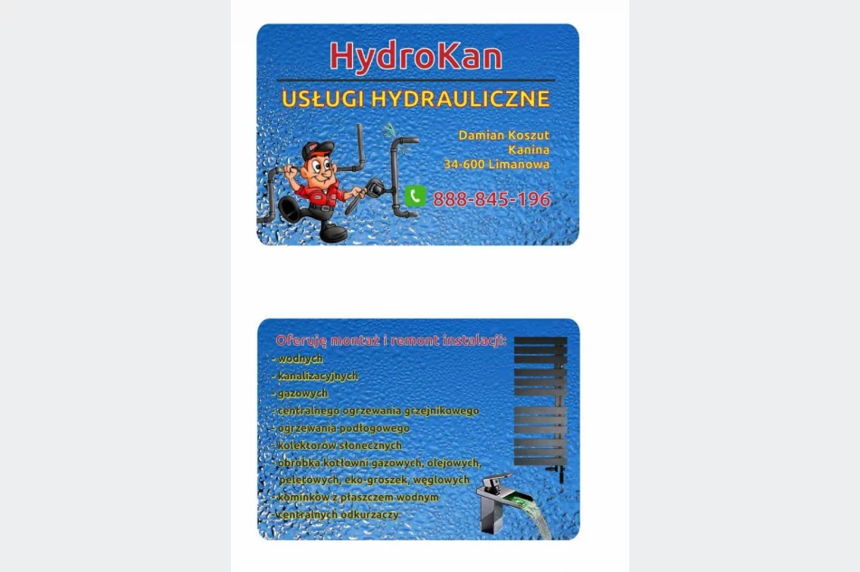 Hydraulik usługi hydrauliczne HydroKan - zdjęcie 1