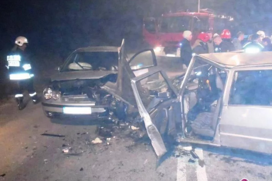 Zderzenie czołowe na obwodnicy - zdjęcie 2