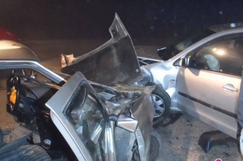 Zderzenie czołowe na obwodnicy - zdjęcie 3