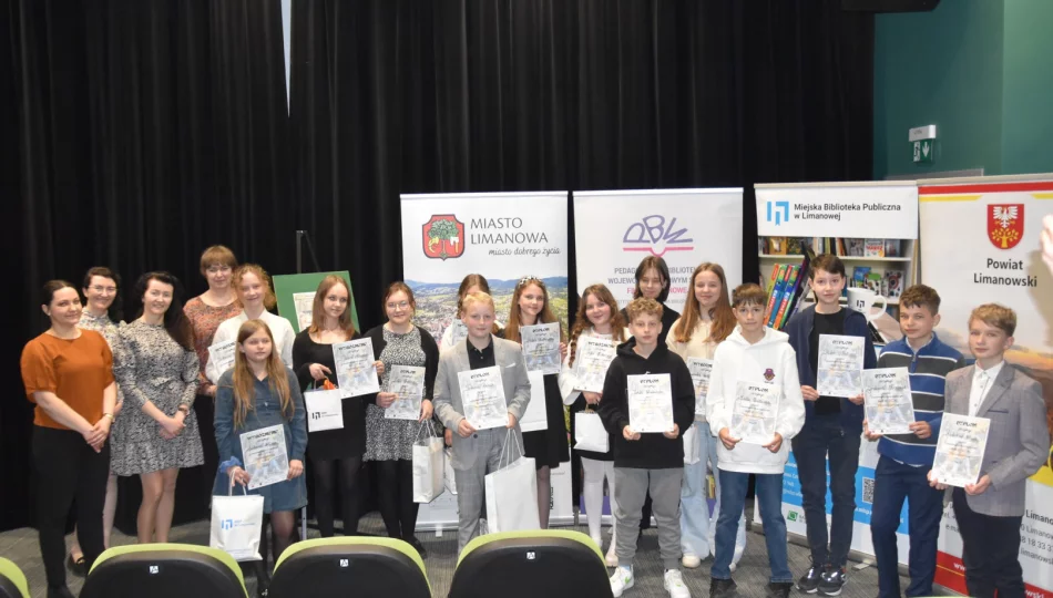 Znamy laureatów ,,Maratonu Czytelniczego’’ z terenu Miasta Limanowa - zdjęcie 1