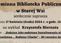 Gminna Biblioteka Publiczna zaprasza na wykład Krzysztofa Biernata - zdjęcie główne