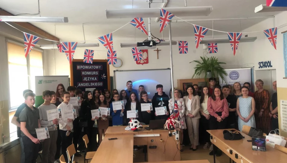 III powiatowy konkurs języka angielskiego ‘’ENGLISH CULTURE" - zdjęcie 1