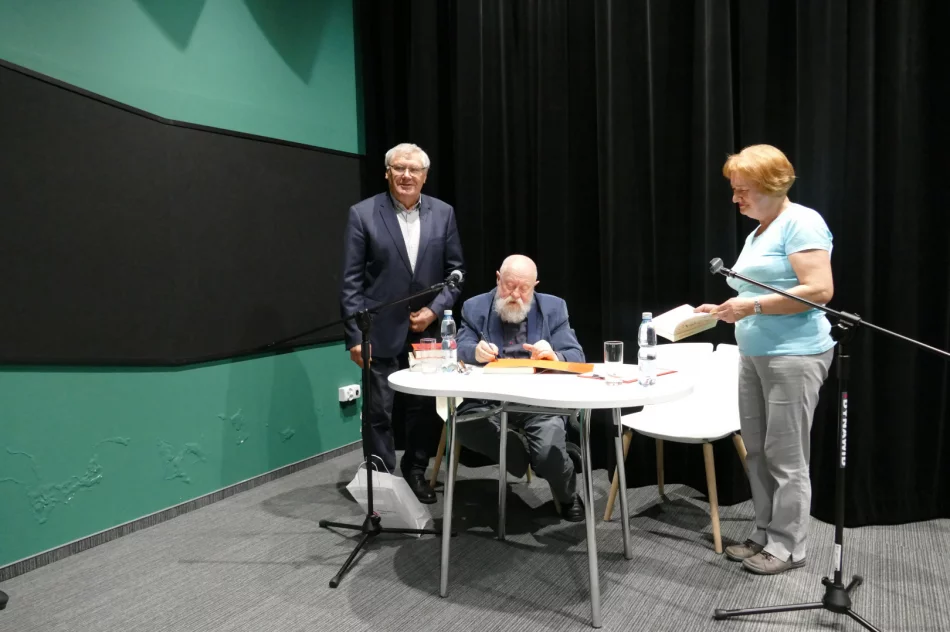 Spotkanie ze znakomitym językoznawcą, profesorem Jerzym Bralczykiem - zdjęcie 9