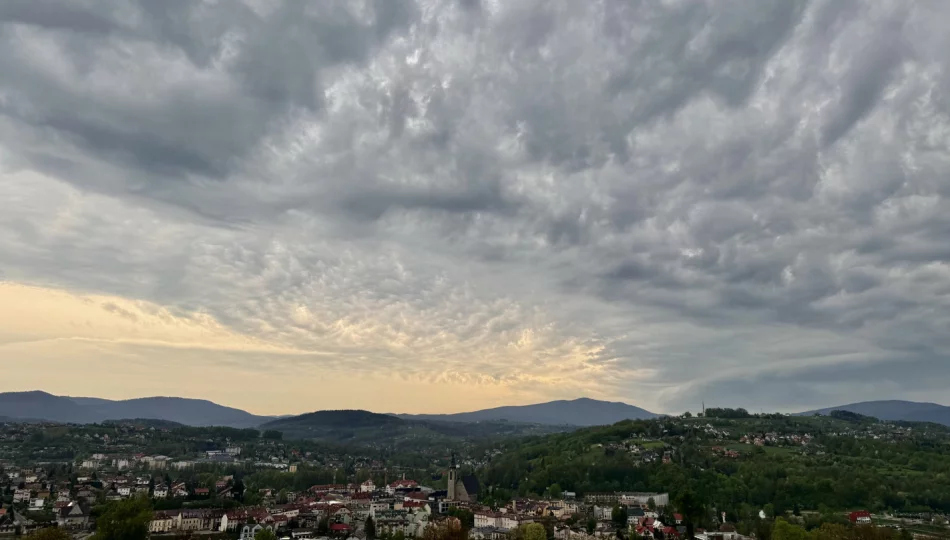 Ostrzeżenie meteo dla Limanowszczyzny: możliwe burze i grad - zdjęcie 1