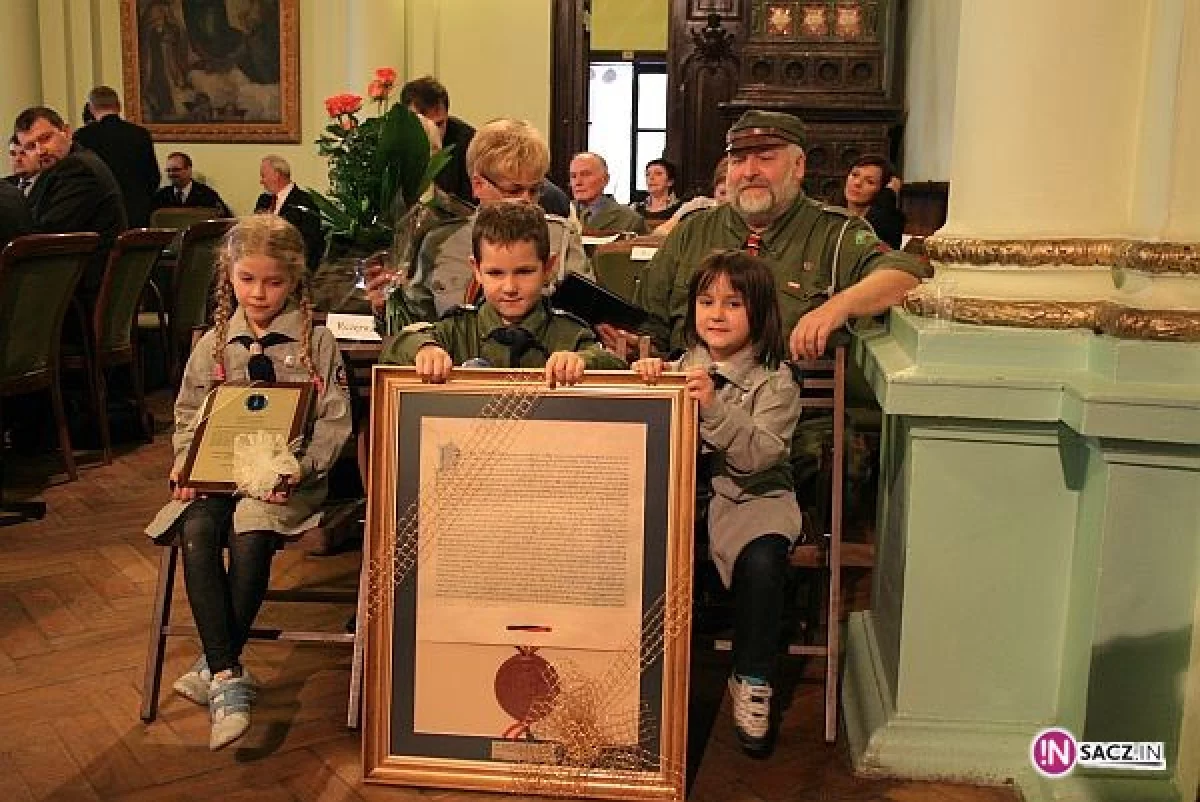 Harcerze zasłużeni dla miasta