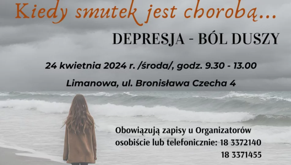Ruszyły zapisy na Powiatową Konferencję o depresji - zdjęcie 1