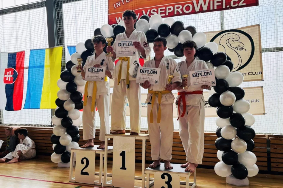 Kolejny międzynarodowy sukces karateków ARS Limanowa JONIEC Team – 7 medali podczas „SILESIA CUP” w Ostrawie - zdjęcie 6