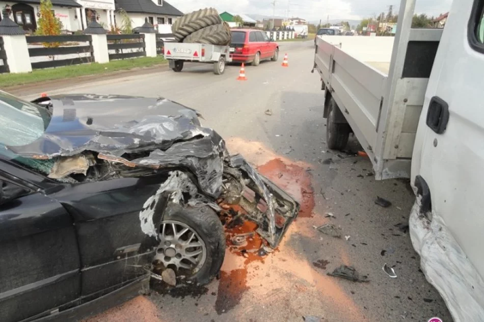 Wymusił pierwszeństo i spowodował kolizję - zdjęcie 2