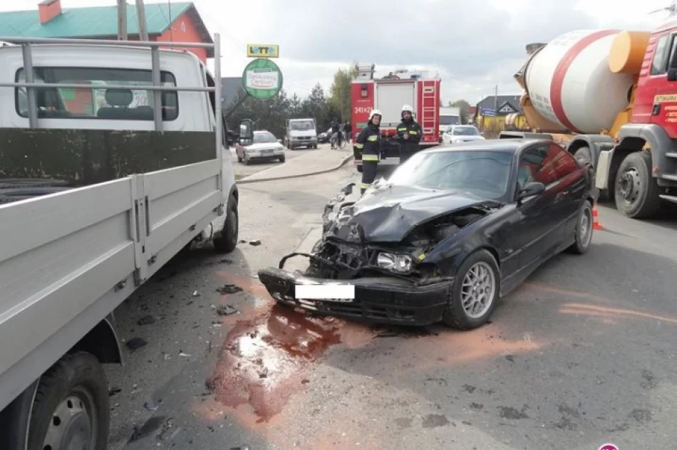 Wymusił pierwszeństo i spowodował kolizję - zdjęcie 3