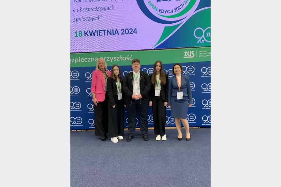 Odnieśli sukces na jubileuszowej X Edycji Olimpiady ZUS - zdjęcie 3