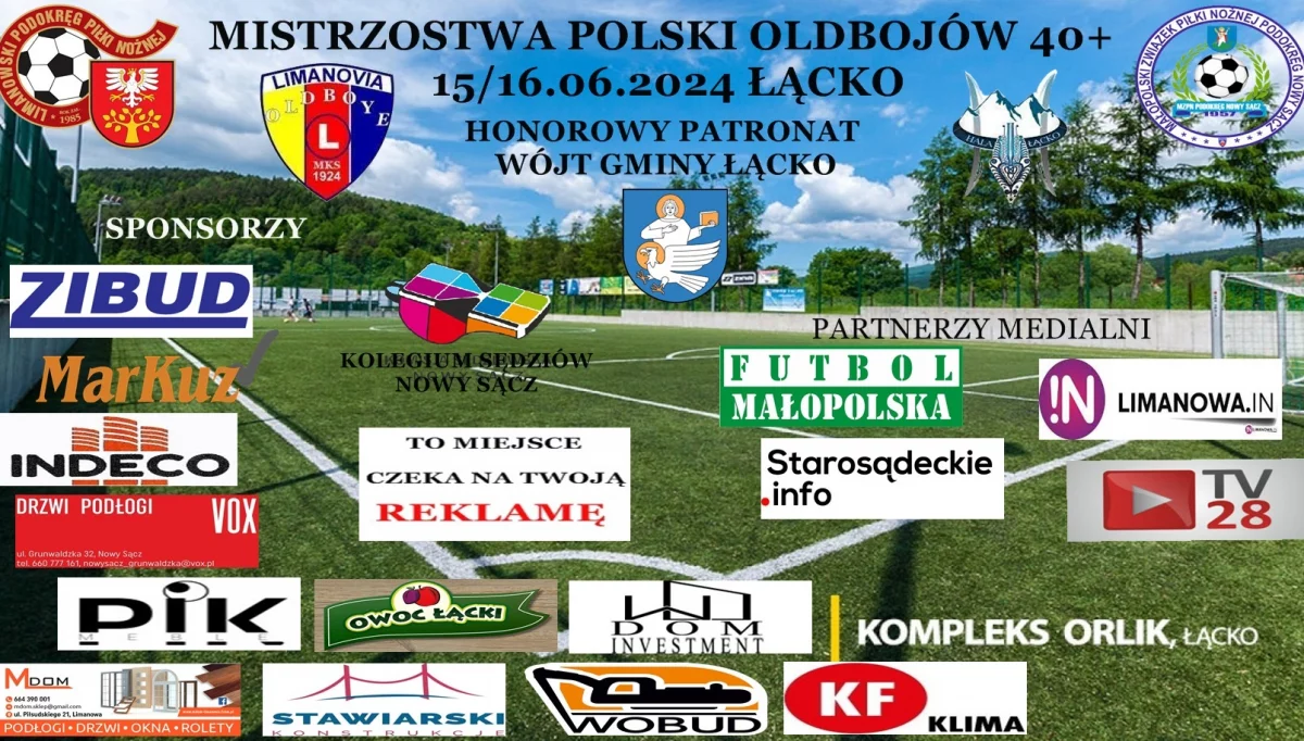 Zaproszenie do udziału w Mistrzostwa Polski Oldbojów 40+