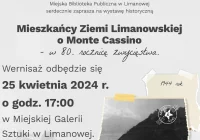 Miejska Biblioteka Publiczna zaprasza na wystawę Mieszkańcy Ziemi Limanowskiej o Monte Cassino - zdjęcie główne