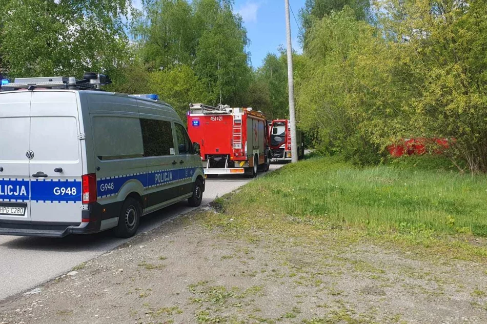 Nieprzytomny traktorzysta zabrany do szpitala - zdjęcie 3