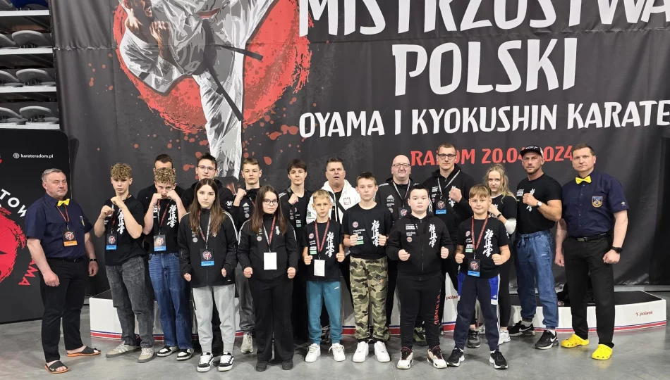 Kolejne zdobycze medale dla limanowskich karateków - zdjęcie 1