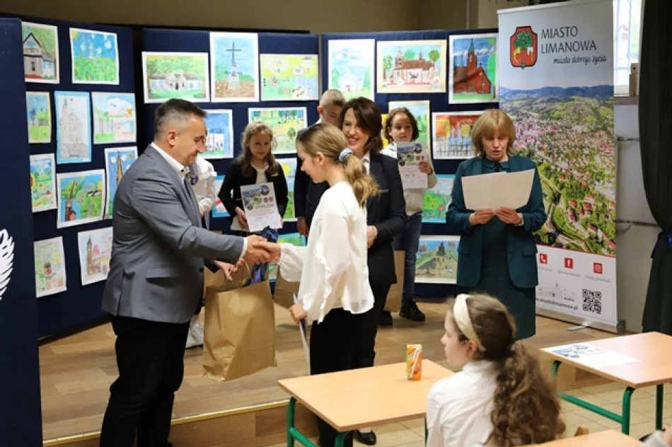 W ZSP Nr 1 odbył się Międzyszkolny Konkurs „LIMANOWA W OCZACH DZIECKA” - zdjęcie 4