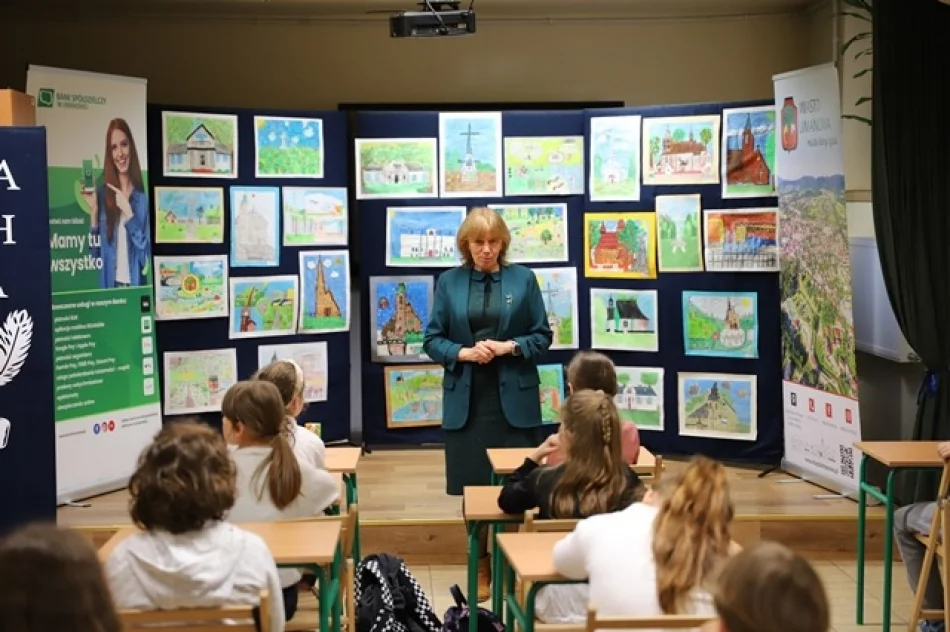 W ZSP Nr 1 odbył się Międzyszkolny Konkurs „LIMANOWA W OCZACH DZIECKA” - zdjęcie 7