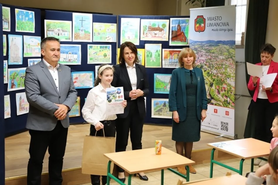 W ZSP Nr 1 odbył się Międzyszkolny Konkurs „LIMANOWA W OCZACH DZIECKA” - zdjęcie 8