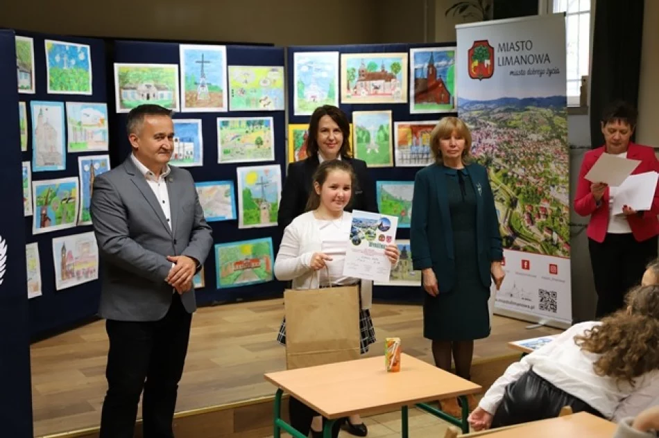 W ZSP Nr 1 odbył się Międzyszkolny Konkurs „LIMANOWA W OCZACH DZIECKA” - zdjęcie 10