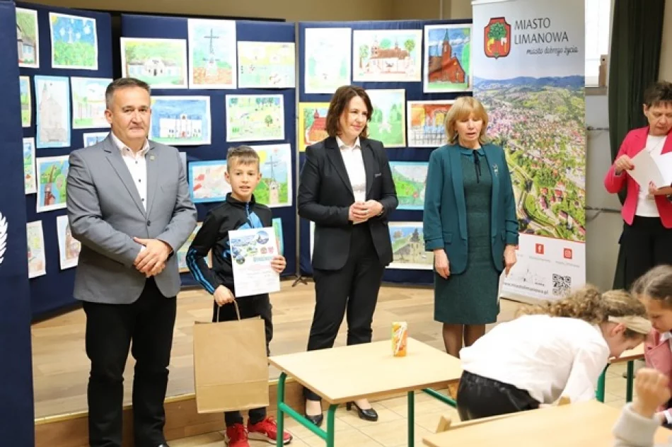 W ZSP Nr 1 odbył się Międzyszkolny Konkurs „LIMANOWA W OCZACH DZIECKA” - zdjęcie 13