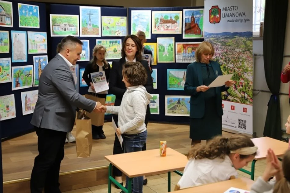W ZSP Nr 1 odbył się Międzyszkolny Konkurs „LIMANOWA W OCZACH DZIECKA” - zdjęcie 15