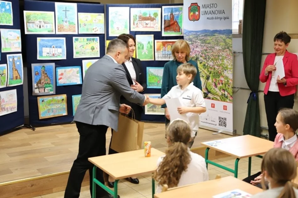 W ZSP Nr 1 odbył się Międzyszkolny Konkurs „LIMANOWA W OCZACH DZIECKA” - zdjęcie 19